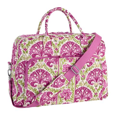 vera bradley weekender on sale.